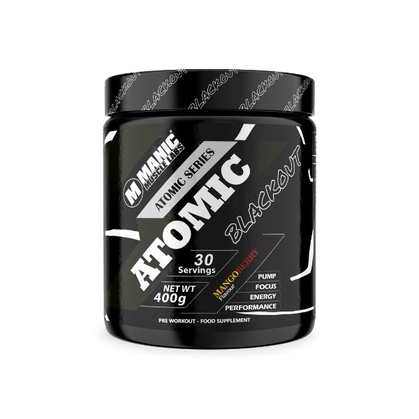 MML Atomic Blackout High Stim Pre-Workout 400g 30 Servings