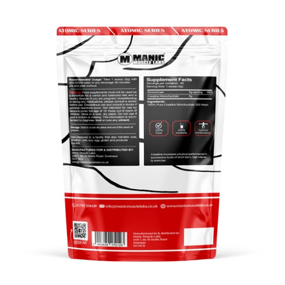 Atomic Series Hydra-Cell Pure Creatine Monohydrate 400g - 80 Servings