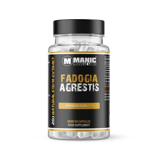 Manic Muscle Labs Fadogia Agrestis 500mg 90 Capsules