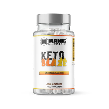 Manic Muscle Labs Keto Blaze Keto Fat Burner 60 Capsules