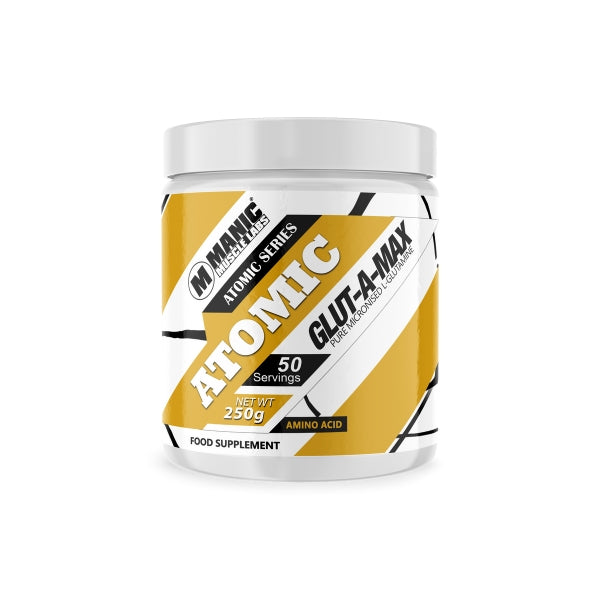 Atomic GLUT-A-MAX Micronised L-Glutamine 250g