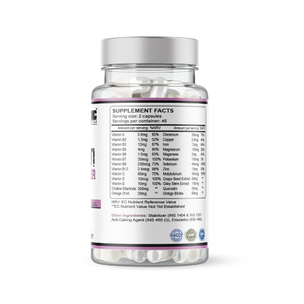 Manic Muscle Labs Multi Vita-Her 90 Capsules