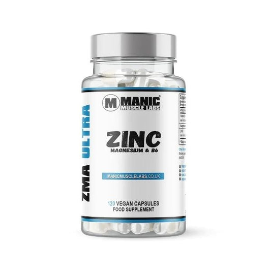 MML ZMA ULTRA Zinc, Magnesium & B6 120 Vegan Capsules