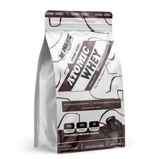 Atomic Whey Premium Isolate, Hydrolyzed & Concentrate Protein Blend 900g